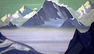 Nicholas Roerich - Land of snow people