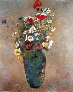 Odilon Redon - Vase with flowers