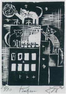 Otto Dix - Cats