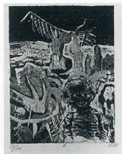 Otto Dix - Nocturnal Encounter with a Lunatic