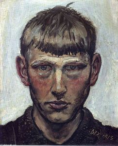 Otto Dix - Small Self-Portrait