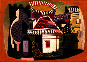 Pablo Picasso - Landscape of Juan-les-Pins