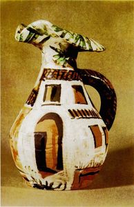 Pablo Picasso - Jug with handle