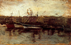 Pablo Picasso - Alicante, view of boats