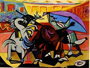Pablo Picasso - A bullfight