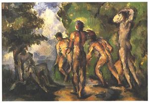 Paul Cezanne - Bathers at Rest