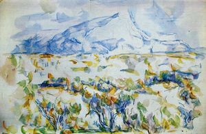 Paul Cezanne - Mont Sainte-Victoire (9)