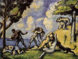 Paul Cezanne - The Battle of Love
