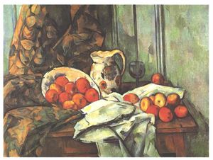 Paul Cezanne - Still life with jug