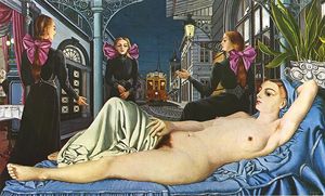 Paul Delvaux - Popular cry