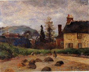 Paul Gauguin - Returning from the harvest (Manuring)