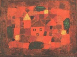 Paul Klee - Landscape with Sunset