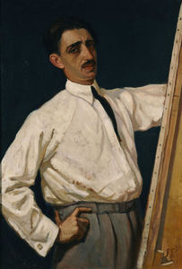Periklis Vyzantios - Self-Portrait
