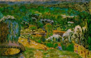 Pierre Bonnard - A spring landscape