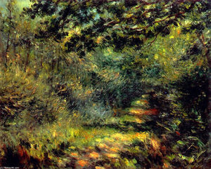 Pierre-Auguste Renoir - Forest Path