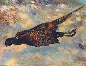 Pierre-Auguste Renoir - Dead Pheasant in the Snow