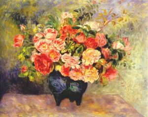 Pierre-Auguste Renoir - Bouquet of flowers