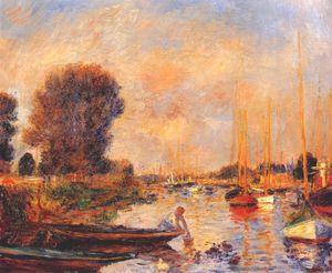 Pierre-Auguste Renoir - The seine at argenteuil