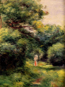 Pierre-Auguste Renoir - Lane in the Woods