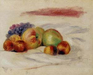 Pierre-Auguste Renoir - Apples and Grapes