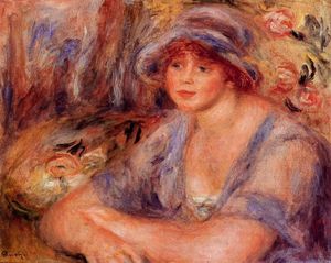 Pierre-Auguste Renoir - Andree in Blue (Andree Heurschling)