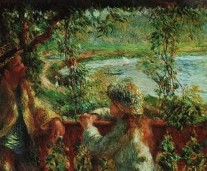 Pierre-Auguste Renoir - Near lake