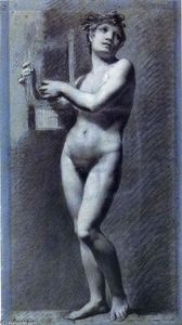 Pierre-Paul Prud'hon - Female nude - Poetry