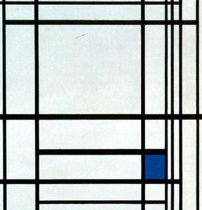 Piet Mondrian - Composition with Blue
