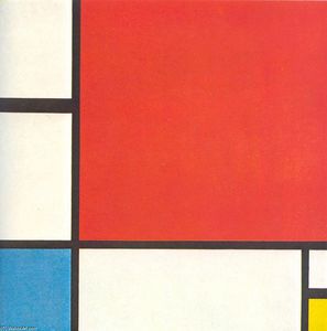 Piet Mondrian - Composition with Red, Blue and Yellow
