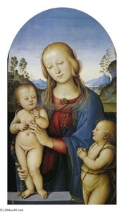 Vannucci Pietro (Le Perugin) - Madonna with Children and St.John