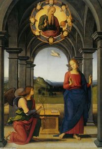 Vannucci Pietro (Le Perugin) - The Annunciation of Mary