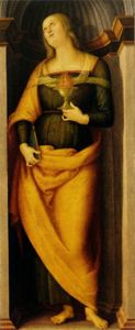 Vannucci Pietro (Le Perugin) - Polyptych Annunziata (St. Illuminata)