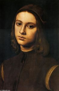 Vannucci Pietro (Le Perugin) - Portrait of a young man