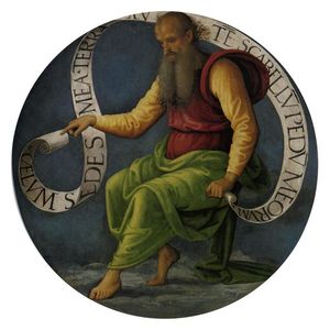 Vannucci Pietro (Le Perugin) - Polyptych of St. Peter (Prophet Isaiah)