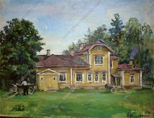 Pyotr Konchalovsky - House in Knobs