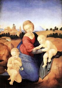 Raphael (Raffaello Sanzio Da Urbino) - The Esterhazy Madonna
