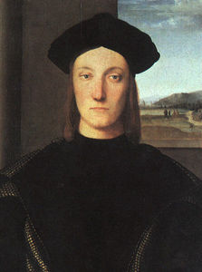 Raphael (Raffaello Sanzio Da Urbino) - Portrait of Guidobaldo da Montefeltro, Duke of Urbino