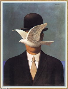 Rene Magritte - Man in a Bowler Hat
