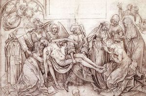 Rogier Van Der Weyden - Christ carried to the Tomb