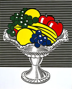 Roy Lichtenstein - Still life with crystal bowl