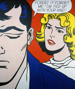 Roy Lichtenstein - Forget it! Forget me!