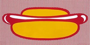 Roy Lichtenstein - Hot dog