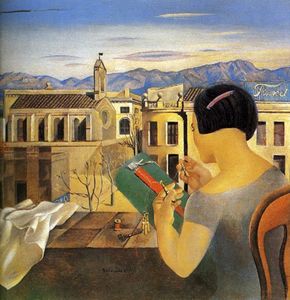 Salvador Dali - Woman at the Window in Figueras
