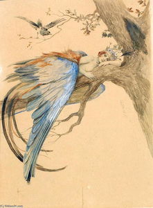 Sergey Solomko - Blue Bird (Bird Sirin)