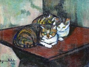 Suzanne Valadon - Two cats