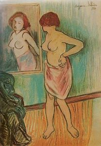 Suzanne Valadon - Woman Looking at Herself in the Mirror