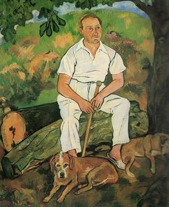 Suzanne Valadon - Andre Utter and His Dogs