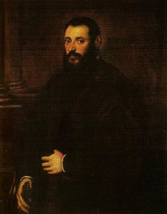 Tintoretto (Jacopo Comin) - Portrait of Nicolaus Padavinus