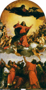 Tiziano Vecellio (Titian) - Assumption of the Virgin