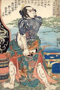 Utagawa Kuniyoshi - The Hundred and Eight Heroes of the Popular Suikoden